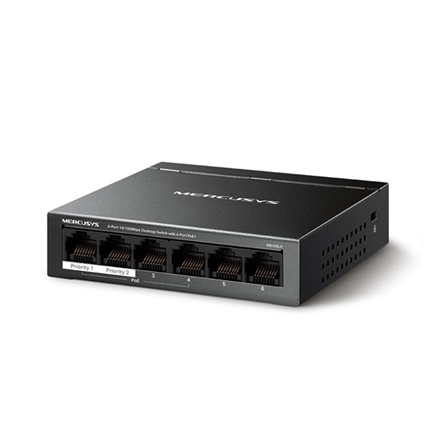 MERCUSYS MS106LP 6-Port 10/100Mbps Desktop Switch