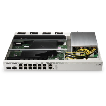 MIKROTIK CCR2216-1G-12XS-2XQ Router 12x SFP28 2x QSFP28 1x RJ45 1000Mb/s 2x M.2 SATA