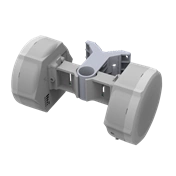 MIKROTIK QM Basic wall mount adapter for small point to point and sector antennas