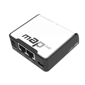 MIKROTIK mAP - Dual-Chain 2.4GHz micro AP, 650MHz CPU, 64MB RAM, 2xEthernet, PoE out