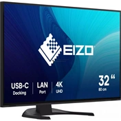 MON EIZO FlexScan EV3240X-BK 31,5" 3840 x 2160 fekete