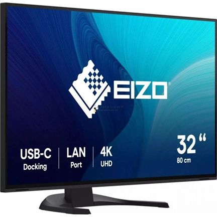 MON EIZO FlexScan EV3240X-BK 31,5" 3840 x 2160 fekete