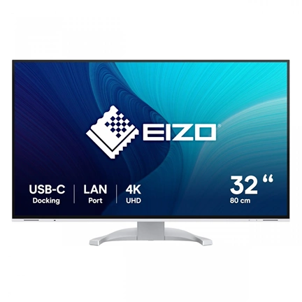 MON EIZO FlexScan EV3240X-WT 31,5" 3840 x 2160 fehér