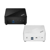 MSI Business DT Cubi 5 12M-406BEU, i5-1235U, Iris XE, M.2 NVME, 2,5" SATA, 4xUSB, Thunderbolt 4, HDMI, DP, 2xRJ45, Black