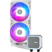MSI CPU hűtő Coreliquid A13 240 (vízhűtés), Univerzális, fehér