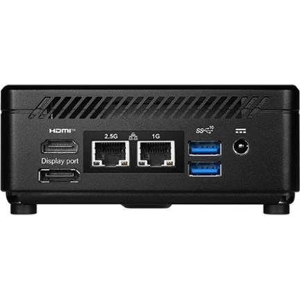 MSI Cubi 5 12M-406BEU-B51235UXX barebone - Intel Core i5-1235U, fekete