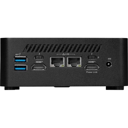 MSI Cubi NUC 1MG barebone - Intel Core 3 100U, Wi-Fi 6E, Bluetooth 5.3, kártyaolvasó, Thunderbolt, 120W