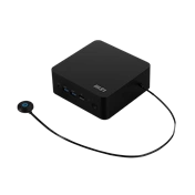 MSI Cubi NUC 1M barebone - Intel Core 7 150U, Wi-Fi 6E, Bluetooth, kártyaolvasó, 2db USB4, 2db Thunderbolt, 120W