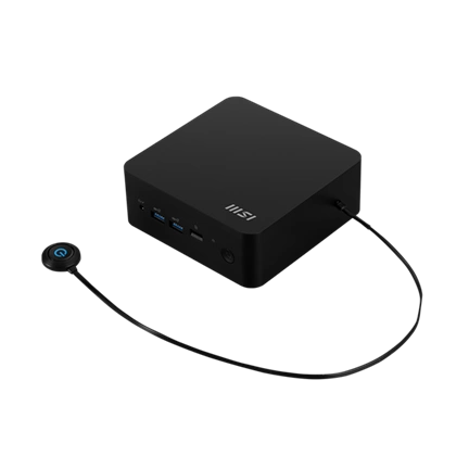 MSI Cubi NUC 1M barebone - Intel Core 7 150U, Wi-Fi 6E, Bluetooth, kártyaolvasó, 2db USB4, 2db Thunderbolt, 120W