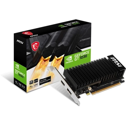 MSI GeForce GT 1030 4GHD4 LP OC videokártya