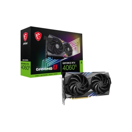 MSI GeForce RTX 4060 TI VENTUS 2X BLACK 8GB DDR6 OC