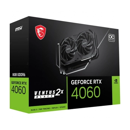 MSI GeForce RTX 4060 Ventus 2X Black 8G OC