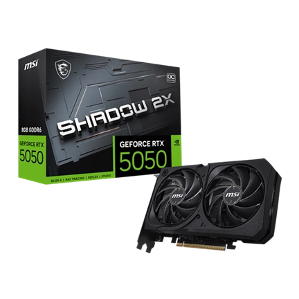 MSI GeForce RTX 5050 8G Shadow 2X OC videokártya - bulk