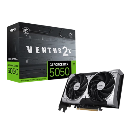 MSI GeForce RTX 5050 8G Ventus 2X OC videokártya
