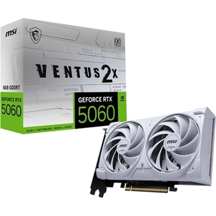 MSI GeForce RTX 5060 8G Ventus 2X OC White videokártya