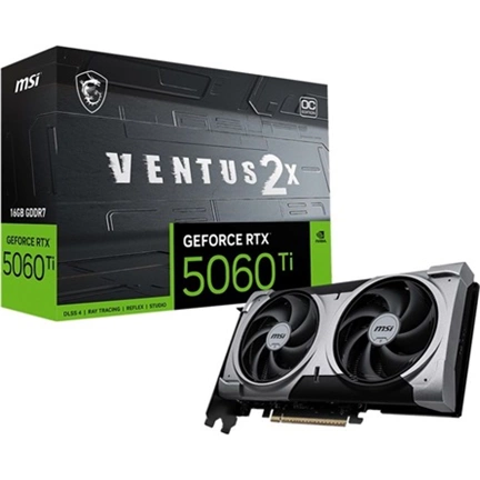MSI GeForce RTX 5060 Ti 16G Ventus 2X OC Plus videokártya