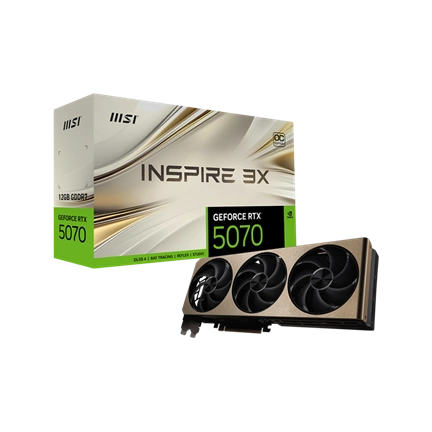 MSI GeForce RTX 5070 12G Inspire 3X OC videokártya