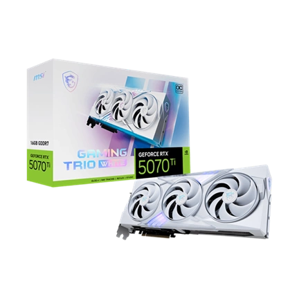 MSI GeForce RTX 5070 Ti 16G Gaming Trio OC White videokártya