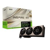 MSI GeForce RTX 5070 Ti 16G Inspire 3X OC videokártya