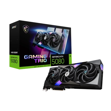 MSI GeForce RTX 5080 16G GAMING TRIO OC