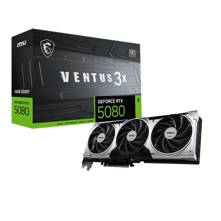 MSI GeForce RTX 5080 16G VENTUS 3X OC PLUS