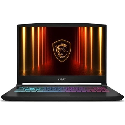 MSI Katana 15 HX B14W notebook 15,6", QHD, 165Hz, i7-14650HX, 16GB, 1TB SSD, RTX 5060 8GB, nincs OS