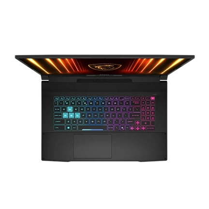 MSI Katana 17 HX B14WFK-284 notebook 17,3" QHD 240Hz, Intel Core i7-14650HX, 16GB, 1TB, RTX 5060 8GB, nincs OS, fekete