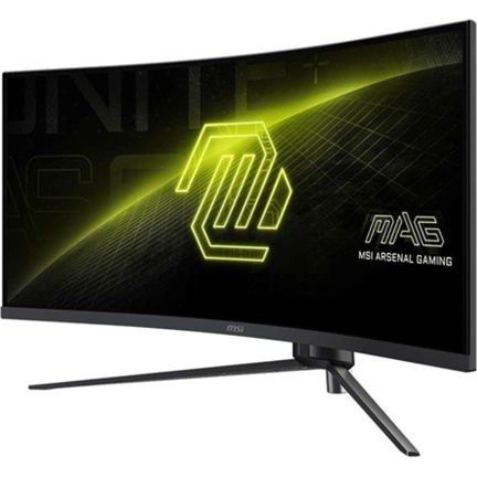 MSI MAG 345CQR monitor - 34", ívelt, 1000R, UWQHD, VA, 180Hz, 1ms