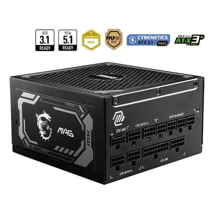 MSI MAG A1000GL ATX3.0 PCIe5.0 80Plus Gold
