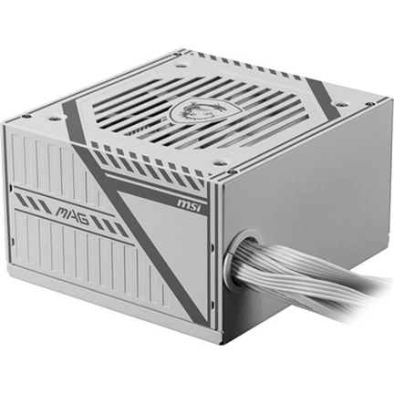 MSI MAG A650BNL White tápegység - 80Plus Bronze, 650W