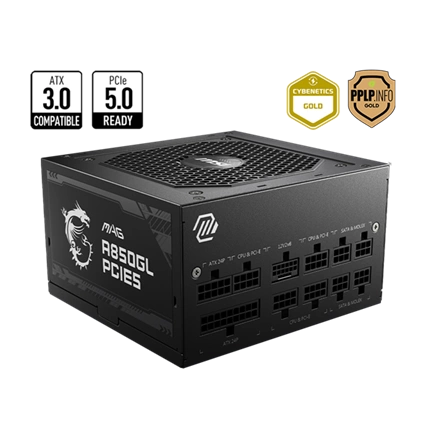 MSI MAG A850GL ATX3.0 PCIe5.0 80Plus Gold