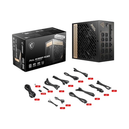 MSI MEG Ai1300P PCIE5 ATX3 80Plus Platinum