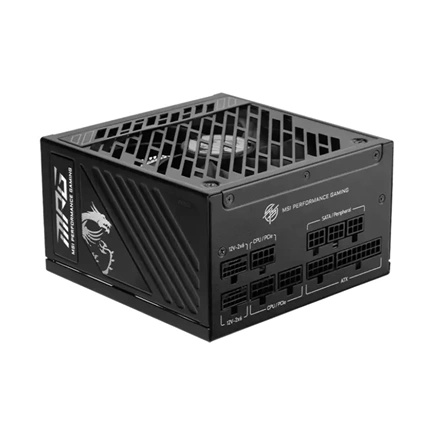 MSI MPG A850GS tápegység - ATX3.1, PCIe5.1, 80Plus Gold, 850W