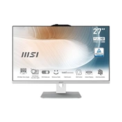 MSI Modern AM272P 12M-1203XEU AIO PC - 27" FHD, Intel Core i3-1215U, 8GB, 500GB SSD, nincs op. rendszer, fehér
