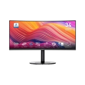 MSI Modern MD342CQP monitor - 34" UWQHD ívelt 1500R VA 120Hz, állítható állvány