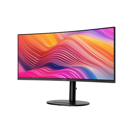 MSI Modern MD342CQP monitor - 34" UWQHD ívelt 1500R VA 120Hz, állítható állvány