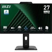MSI Pro MP272PMG monitor - 27", FHD, IPS, 120Hz, webkamera, hangszórók, állítható magasság, pivot, elfordítható,