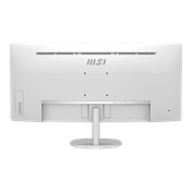 MSI Pro MP341CQW E12 monitor - 34" UWQHD, ívelt 1500R, VA, 120Hz, Adaptive-Sync, fehér