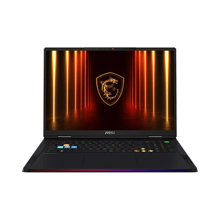 MSI Raider A18 HX A9WJG-063 notebook 18" UHD+ MiniLED 120Hz, R9 9955HX3D, 64GB, 2TB SSD, RTX 5090 24GB, W11H, US bill.