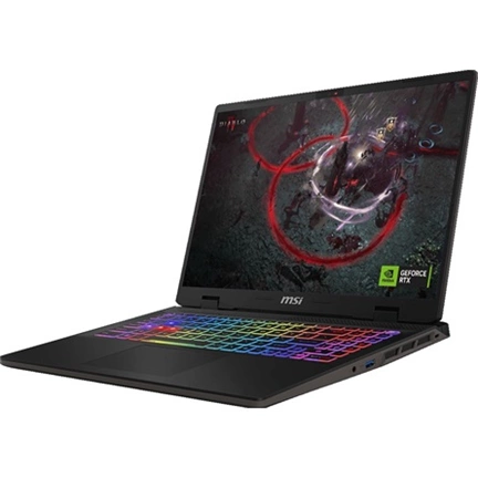 MSI Sword 16 HX B13VGKG-633 notebook 16" FHD+ Core i7-13700HX 16GB DDR5 1TB SSD RTX4070 8GB, nincs OS, szürke MSI Sword 16 HX B13VGKG-633 notebook 16" FHD+ Core i7-13700HX 16GB DDR5 1TB SSD RTX4070 8GB, nincs OS, szürke