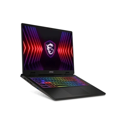 MSI Sword 16 HX B13VGKG-633 notebook 16" FHD+ Core i7-13700HX 16GB DDR5 1TB SSD RTX4070 8GB, nincs OS, szürke MSI Sword 16 HX B13VGKG-633 notebook 16" FHD+ Core i7-13700HX 16GB DDR5 1TB SSD RTX4070 8GB, nincs OS, szürke