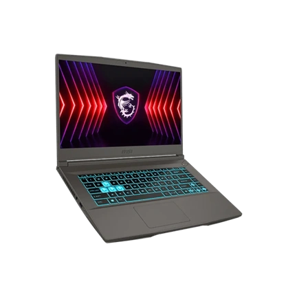 MSI Thin 15 B13VE-3485XHU notebook 15.6", FHD 144Hz, Intel Core i5-13420H, 16GB, 512GB SSD, RTX 4050 6GB, nincs OS
