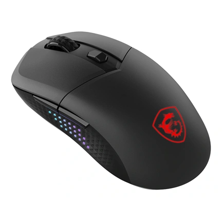 MSI Versa 300 Elite Wireless egér - 26000dpi, szimmetrikus