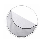 Manfrotto HaloCompact Pro 98cm ezüst/fehér huzat LL LR3332