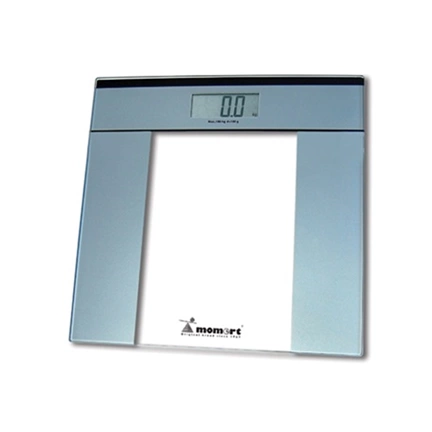 Momert 5872 digitális üvegmérleg 180 kg / 100 g, gyorsindítású, automatikus kikapcsolás,  túlterhelés kijelzése