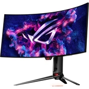 Mon Asus 34" ROG Swift PG34WCDM USB-C FreeSync Premium Pro, G-Sync - 800R - OLED