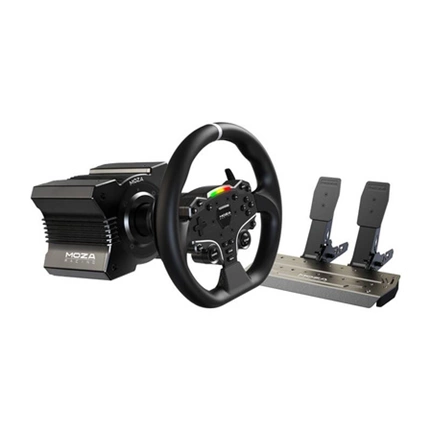 Moza Racing R5 RS20 SIM RACING Szett (Base R5 + Kormánykerék ES + Pedálok SRP-Lite + Asztali Rögzítő) – (PC) Moza Racing R5 RS20 SIM RACING Szett (Base R5 + Kormánykerék ES + Pedálok SRP-Lite + Asztali Rögzítő) – (PC)