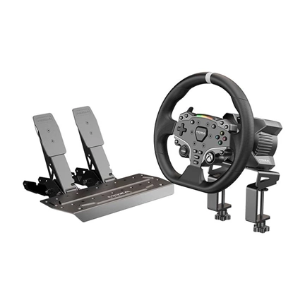 Moza Racing Simulator szett - MOZA R3 BASE + ES kormány + SRP-Lite Pedálok + Asztali rögzítő (PC,XBOX) Moza Racing Simulator szett - MOZA R3 BASE + ES kormány + SRP-Lite Pedálok + Asztali rögzítő (PC,XBOX)