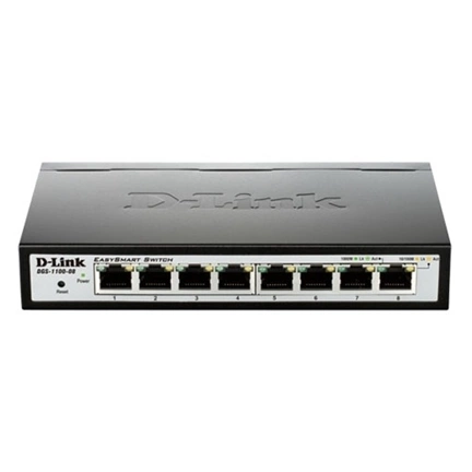 NET D-LINK DGS-1100-08 8-port Gigabit EasySmart switch