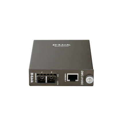 NET D-LINK DMC-810SC/E 1000BaseT to 1000BaseLX Singlemode Media Converter